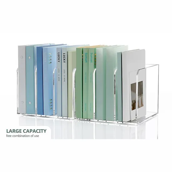 Transparent Office Storage Solution with Custom