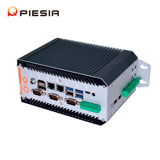 DIN Rail Embedded Edge Mini Computer Box Ai Robot 12th 13th 14th Core I5 I7 Ultra 185h 2 LAN 5COM X86 IoT Industrial Fanless Mini PC 