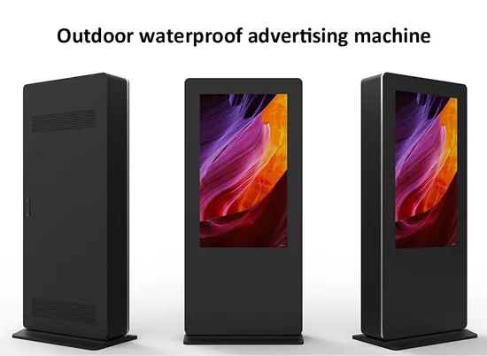 4K Waterproof LCD Touch Screen Display Signage Totem 