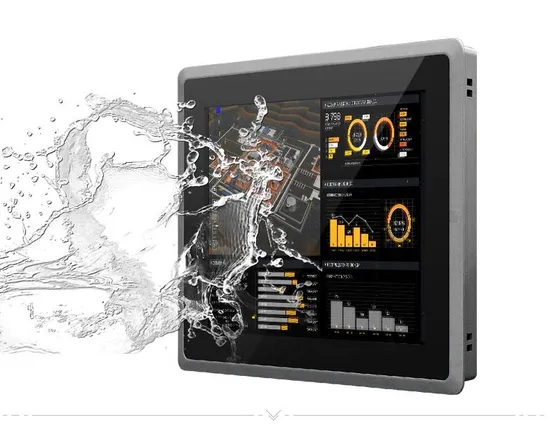 Bis Industrial Panel PC 10 12 15 17 19 Inch Monitor Android Windows 1000 Nits Fanless Embedded Computer IP65 Waterproof Industrial Touch Panel PC 
