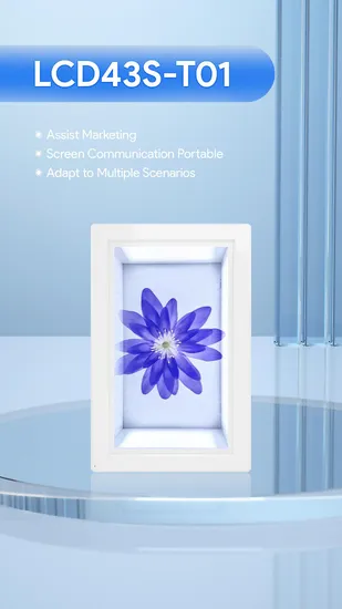43 Inch Vertical Digital Signage 4K Display Ad Player Advertising Media Player 