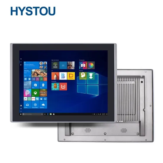 Hystou 21.5 Inch Digital Signage Industrial Touch Panel PC J1900 LCD Screen Gpio Linux Computer 