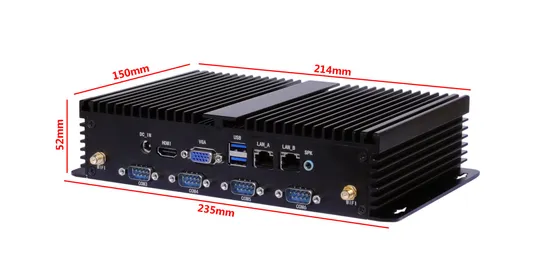 2025 Elsky 3th Generation Fanless Industrial Mini PC Core I5