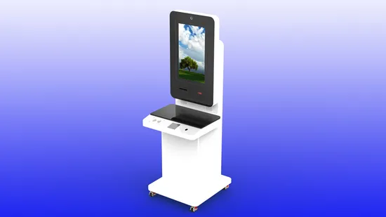 Wall Mount Kiosk with Barcode Reader and Thermal Printer 