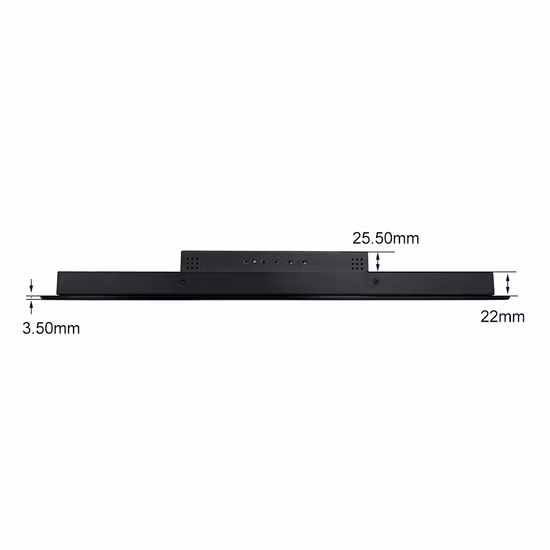 Factory 15.6 / 17 / 15 Inch IP65 Waterproof Wall Embedded True Flat Capacitive Pcap Touch 2K HD Screen Panel Computer IPS Fanless PC