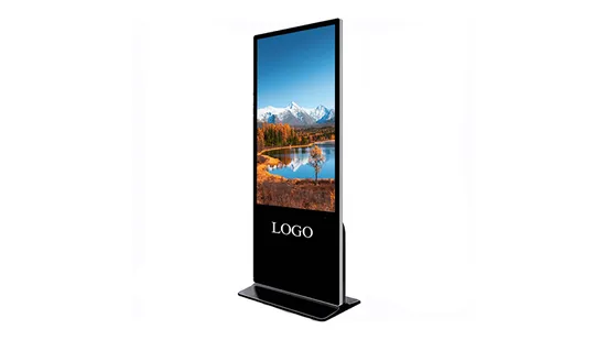 Kingone 43 55 Inch Floor Stand Indoor Electronic Advertising Display LCD Screens Interactive Information Touch Board Digital Signage Totem 