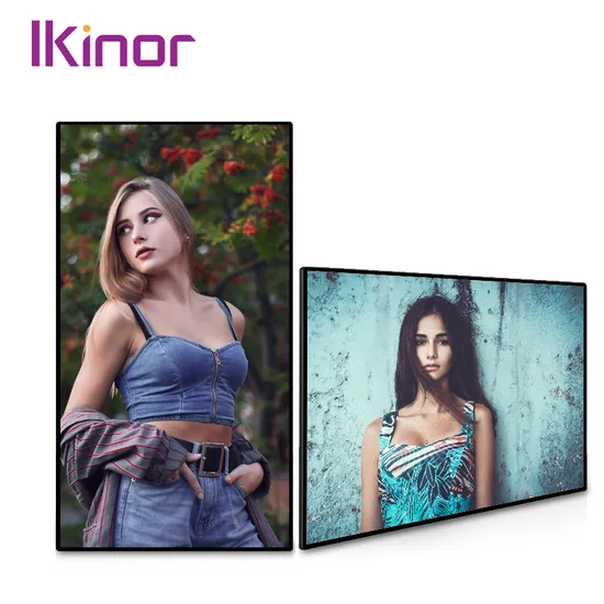 55 Inch Wall Mounted Touch Screen Digital Signage LCD Advertising Player 